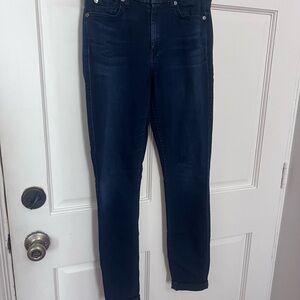 Women's Dark Blue Jeans